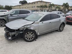 Salvage cars for sale at Opa Locka, FL auction: 2015 Mazda 6 Sport