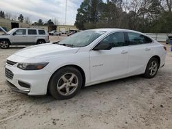 Chevrolet salvage cars for sale: 2016 Chevrolet Malibu LS