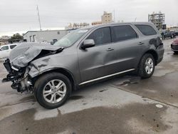 Salvage cars for sale at New Orleans, LA auction: 2013 Dodge Durango SXT