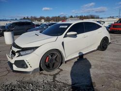 Salvage cars for sale at Pennsburg, PA auction: 2018 Honda Civic TYPE-R Touring