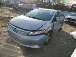 Honda Civic Vehiculos salvage en venta: 2012 Honda Civic Hybrid L