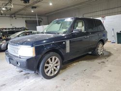 Land Rover salvage cars for sale: 2007 Land Rover Range Rover Supercharged