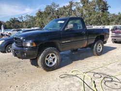 Salvage cars for sale from Copart Ocala, FL: 2001 Dodge RAM 1500