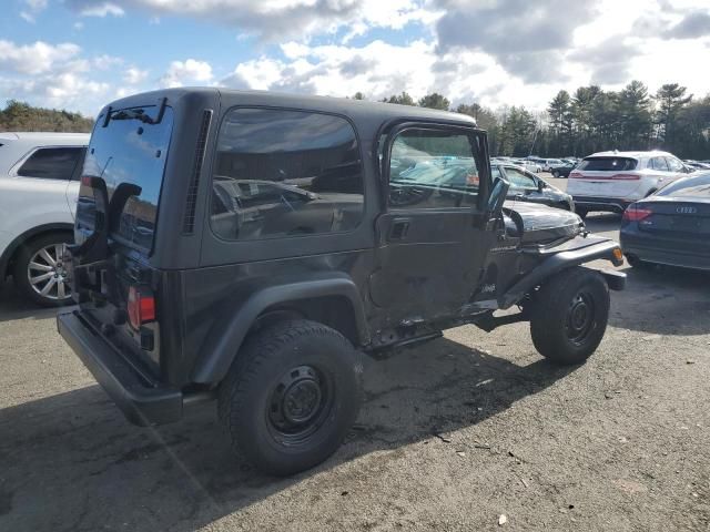 2002 Jeep Wrangler / TJ SE