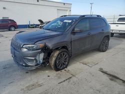 Jeep salvage cars for sale: 2021 Jeep Cherokee Latitude LUX