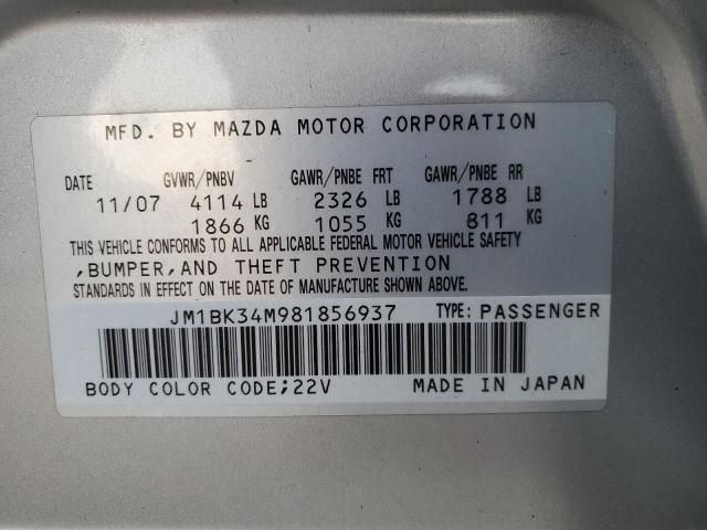 2008 Mazda Speed 3