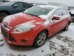 Salvage cars for sale at Elgin, IL auction: 2014 Ford Focus SE