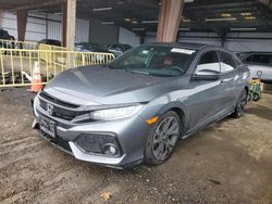 Salvage cars for sale at American Canyon, CA auction: 2018 Honda Civic Sport Touring