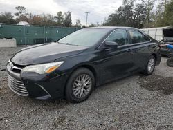 Salvage cars for sale at Riverview, FL auction: 2016 Toyota Camry LE