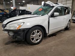 Salvage cars for sale at Blaine, MN auction: 2007 Honda Accord EX