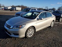 Salvage cars for sale at Hillsborough, NJ auction: 2015 Honda Accord EXL