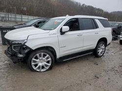 Salvage cars for sale from Copart Hurricane, WV: 2022 Chevrolet Tahoe K1500 High Country