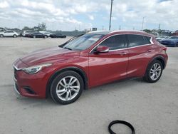 Carros salvage a la venta en subasta: 2019 Infiniti QX30 Pure