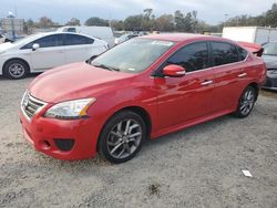 Salvage cars for sale at Riverview, FL auction: 2015 Nissan Sentra S