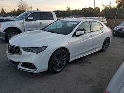 Salvage cars for sale at San Martin, CA auction: 2019 Acura TLX Technology