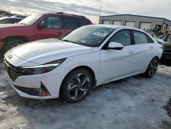 Salvage cars for sale at Cahokia Heights, IL auction: 2022 Hyundai Elantra Limited