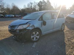 Toyota Sienna le Vehiculos salvage en venta: 2015 Toyota Sienna LE