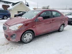 Salvage cars for sale at Northfield, OH auction: 2019 Mitsubishi Mirage G4 ES