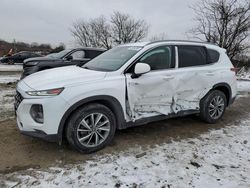 Salvage cars for sale at Baltimore, MD auction: 2019 Hyundai Santa FE SEL