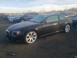 Vandalism Cars for sale at auction: 2006 BMW 650 I