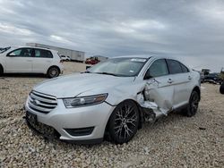 Salvage cars for sale at Taylor, TX auction: 2018 Ford Taurus Limited