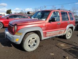 Salvage cars for sale at New Britain, CT auction: 2005 Jeep Liberty Sport