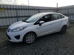 Salvage cars for sale from Copart Arlington, WA: 2013 Ford Fiesta SE