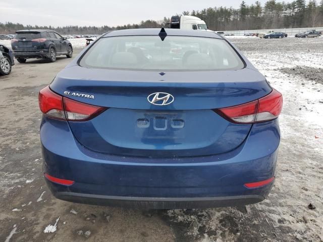 2016 Hyundai Elantra SE