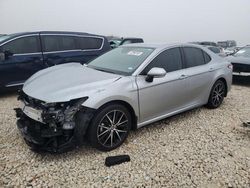 Salvage cars for sale at Taylor, TX auction: 2024 Toyota Camry SE Night Shade