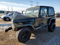 Jeep salvage cars for sale: 1997 Jeep Wrangler / TJ Sahara