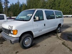 Salvage cars for sale at Arlington, WA auction: 2006 Ford Econoline E350 Super Duty Wagon