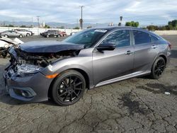 Salvage cars for sale at Colton, CA auction: 2016 Honda Civic Touring