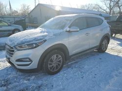 Salvage cars for sale at Wichita, KS auction: 2018 Hyundai Tucson SEL