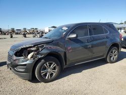 Salvage SUVs for sale at auction: 2017 Chevrolet Equinox LS