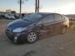 Salvage cars for sale at San Martin, CA auction: 2010 Toyota Prius