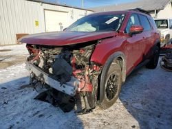 Salvage cars for sale at Pekin, IL auction: 2023 Nissan Pathfinder SV