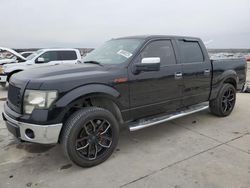 Salvage cars for sale at Grand Prairie, TX auction: 2013 Ford F150 Supercrew