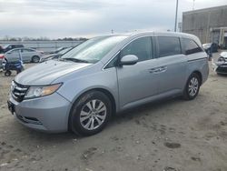 Salvage cars for sale at Fredericksburg, VA auction: 2016 Honda Odyssey EXL