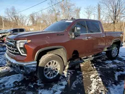 Salvage cars for sale at Marlboro, NY auction: 2024 Chevrolet Silverado K3500 LTZ