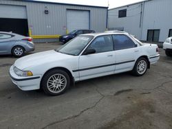 Salvage cars for sale at Vallejo, CA auction: 1991 Acura Integra GS