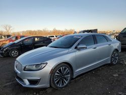 Salvage cars for sale at Des Moines, IA auction: 2017 Lincoln MKZ Select