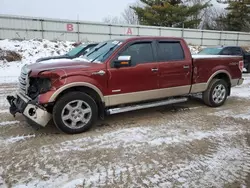 Ford salvage cars for sale: 2014 Ford F150 Supercrew