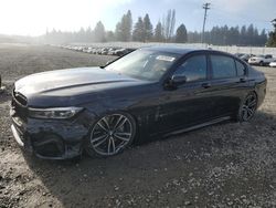 Salvage cars for sale at Graham, WA auction: 2022 BMW 750 XI