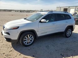 Salvage cars for sale from Copart San Antonio, TX: 2014 Jeep Cherokee Limited