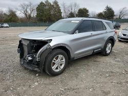 Salvage cars for sale from Copart Madisonville, TN: 2020 Ford Explorer XLT