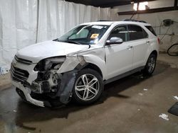 Chevrolet salvage cars for sale: 2016 Chevrolet Equinox LTZ