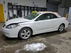 Salvage cars for sale at Candia, NH auction: 2006 Toyota Camry Solara SE