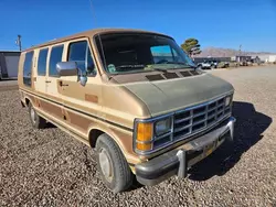 Dodge b Series salvage cars for sale: 1987 Dodge RAM Van B250