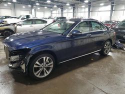 Salvage cars for sale at Ham Lake, MN auction: 2021 Mercedes-Benz C 300 4matic