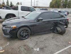 Salvage cars for sale from Copart Rancho Cucamonga, CA: 2024 Honda Civic Sport